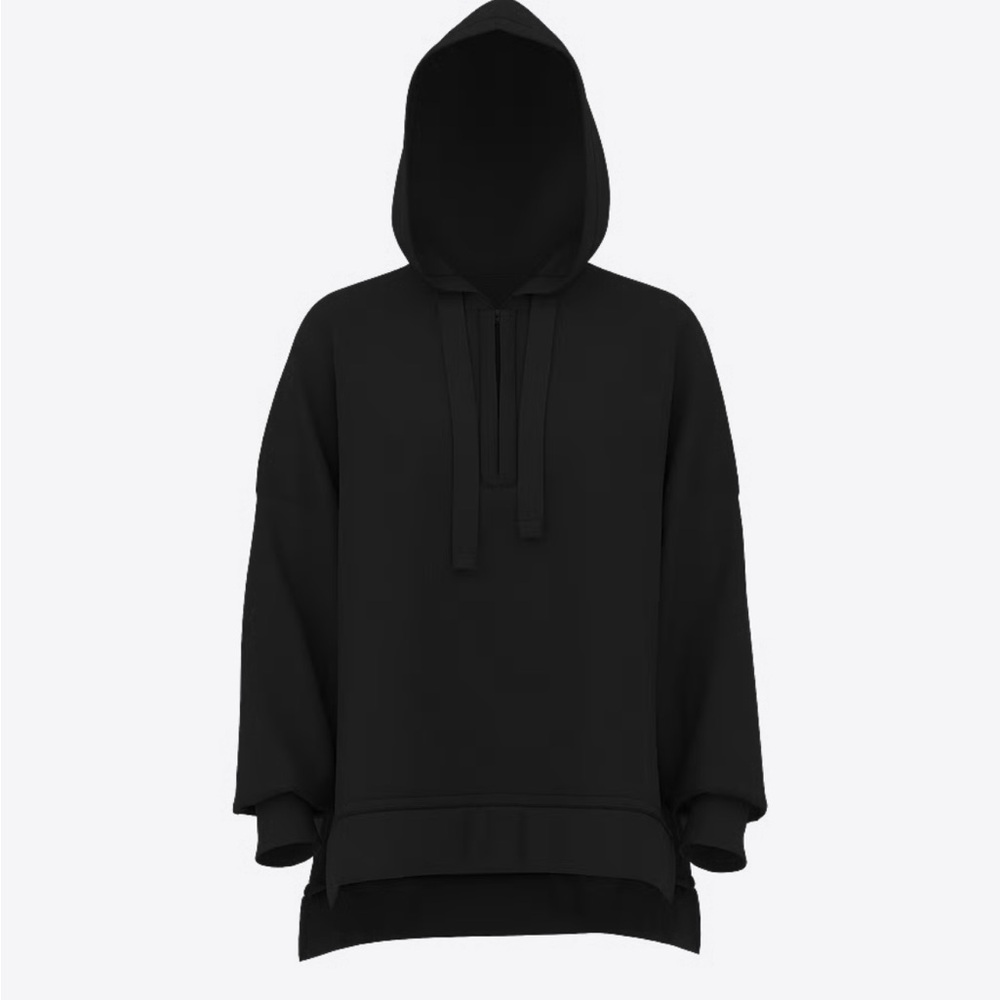 Victoria's Secret Black Hoodie Sweatshirt